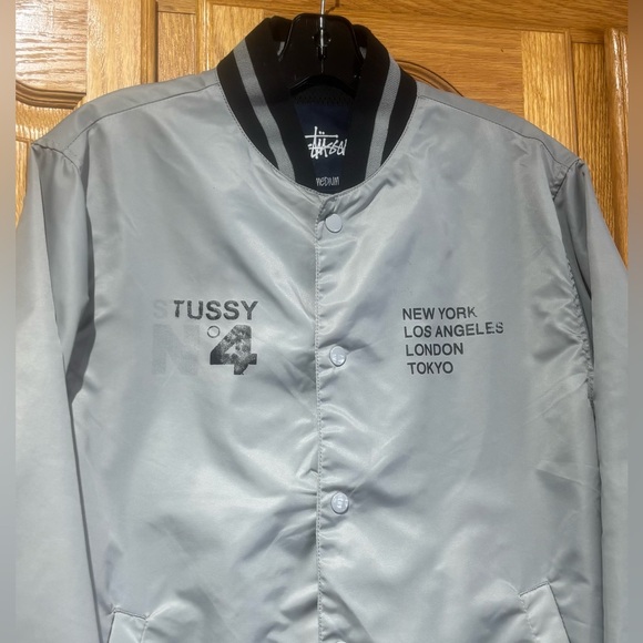 Vintage Y2K Stussy International Bomber Jacket Men’s Medium - Picture 2 of 12